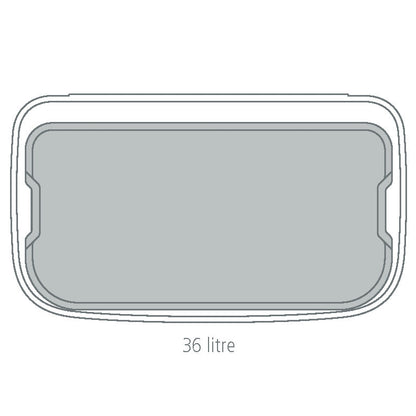 Bo Touch Bin 36 Litre - Fingerprint Proof Matt Steel