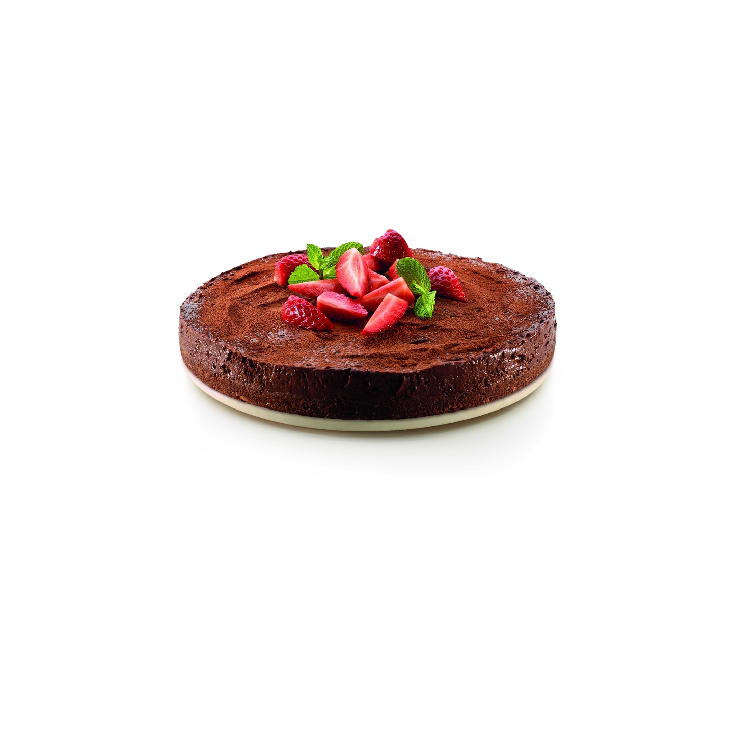 Duo Springform with plate - 23cm - Red