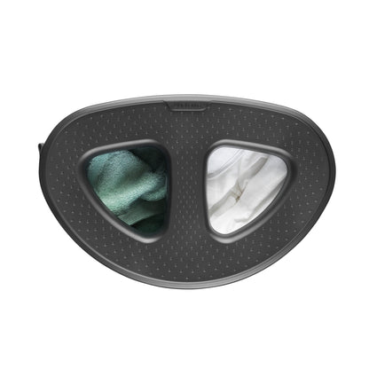 Laundry Bin 55 litre, Selector - White with Dark Grey Lid