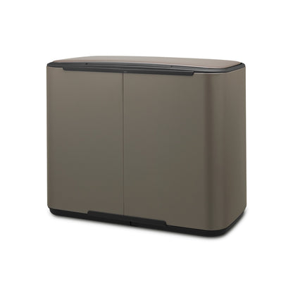 Bo Pedal Bin 3 x 11 litre - Platinum