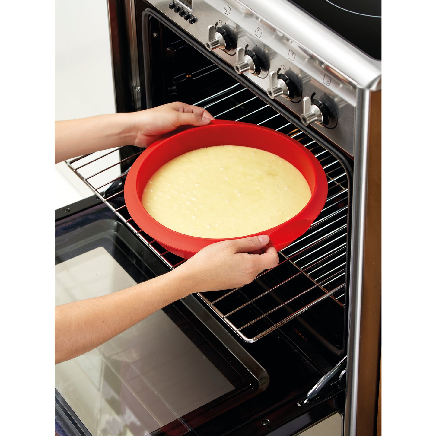 Round Cake Mould - 24 cm - Black