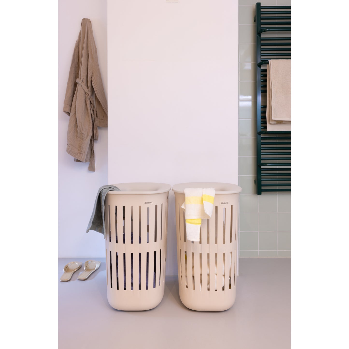 Collect-It Laundry Basket 55L - Soft Beige