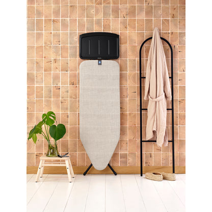 Ironing Board C, 124x45 cm, Solid Steam Unit Holder -  Denim Grey