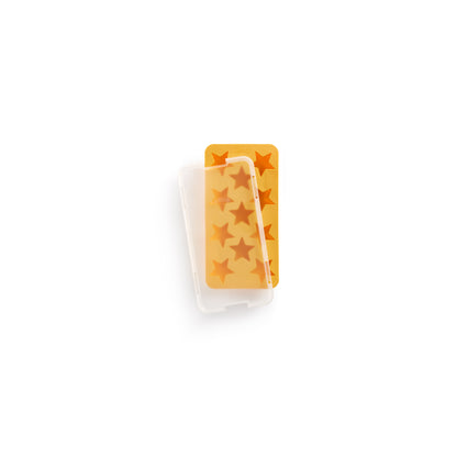 Star Ice Cube Tray with Lid - Yellow