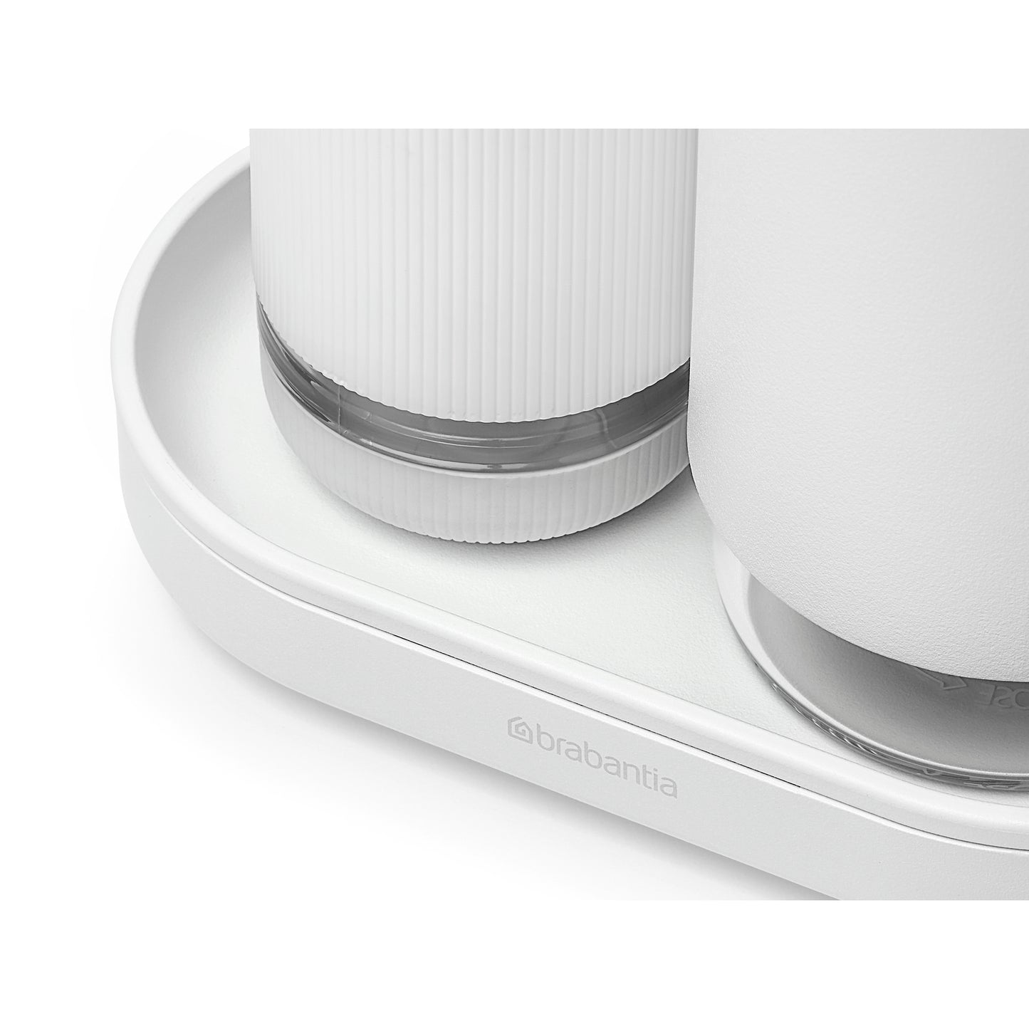 SinkStyle Soap Dispenser Set of 2 - Mineral Fresh White