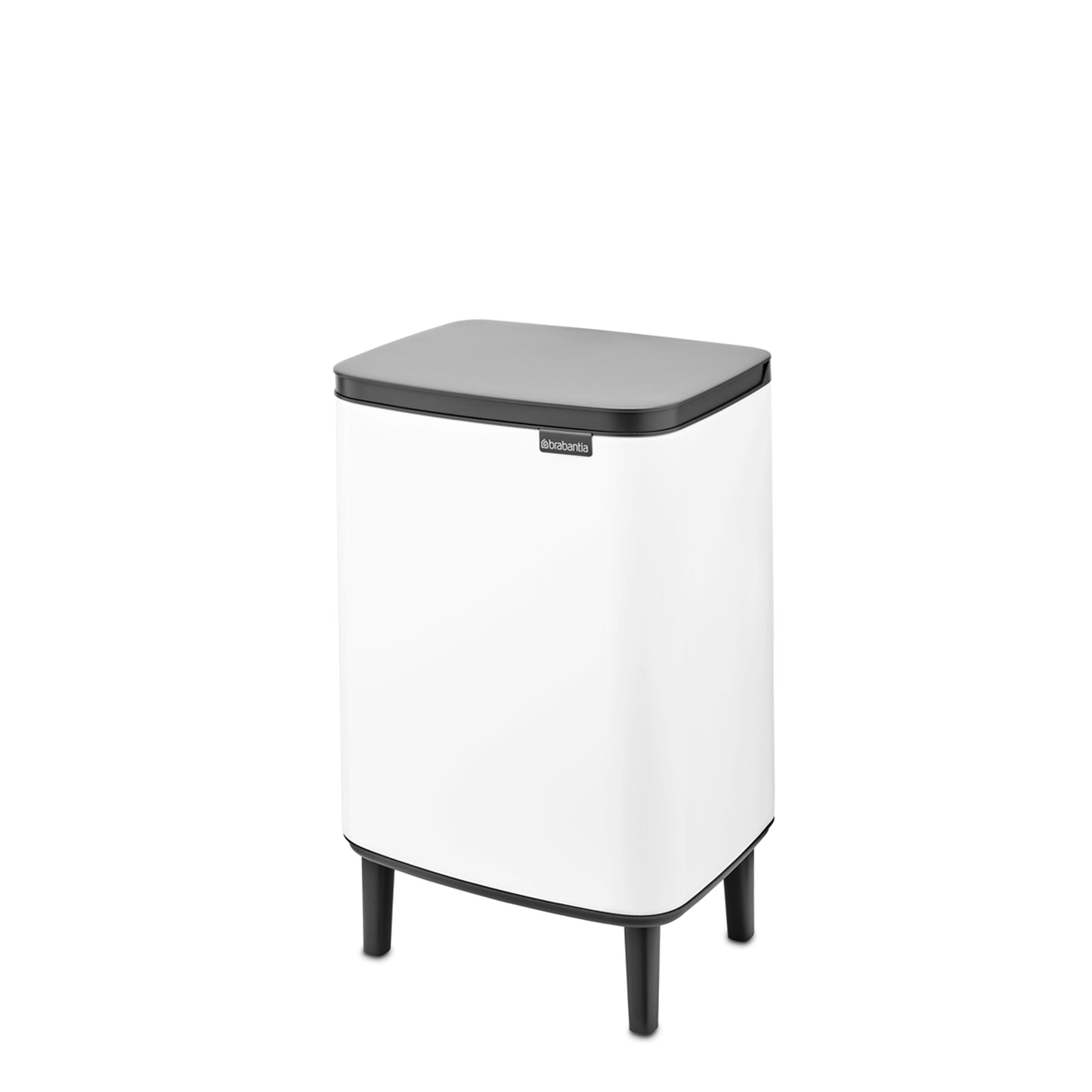 Bo Waste Bin Hi 12 litre - White