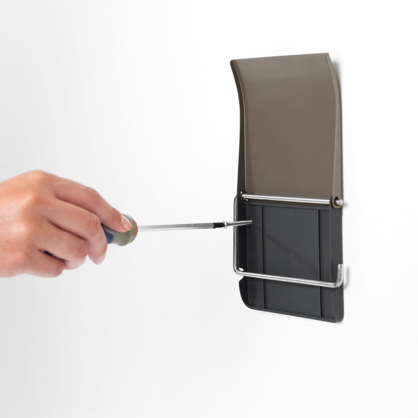 ReNew Toilet Roll Holder - Platinum