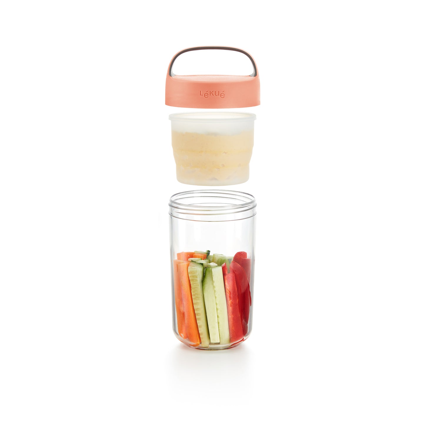 Jar To Go - 600 ml - Pink