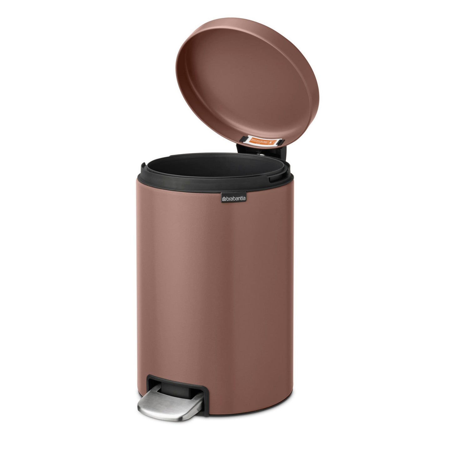 Pedal Bin NewIcon 12 litre - Satin Taupe