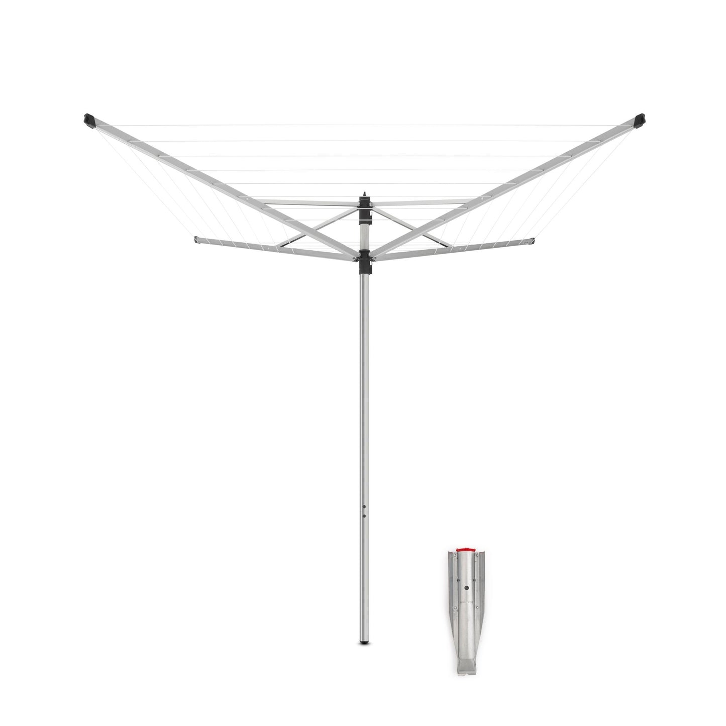 Rotary Dryer, Lift-o-Matic 4-arm 40m (SP) - Metallic Grey