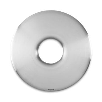 Laundry Bin Lid 50 litre, Ø 38.3cm - Matt Steel