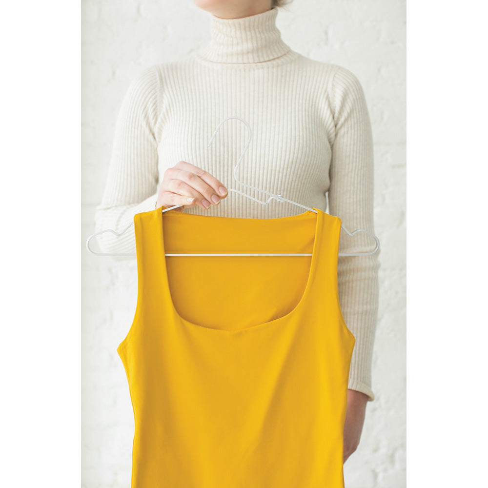 Aluminium Clothes Hanger, Set of 4 - Silver