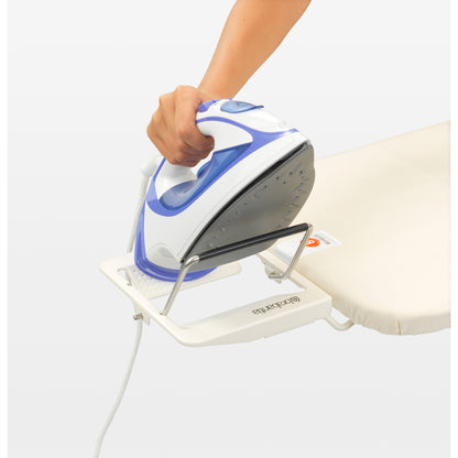 Ironing Board 124x38cm (B) Steam Iron Rest- Denim Black