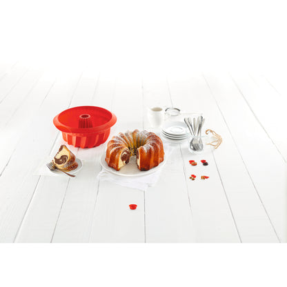 Silicone Deep Savarin Cake Mould, 22 cm