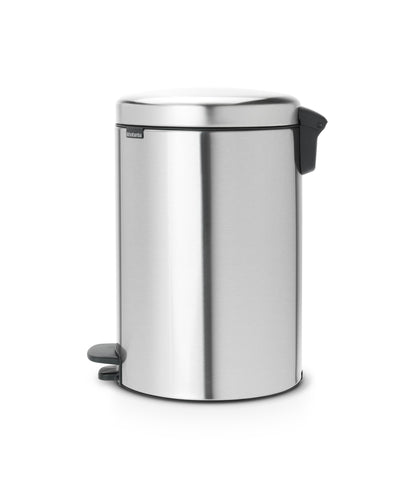 Pedal Bin NewIcon 20 Litre - Fingerprint Proof Matt Steel