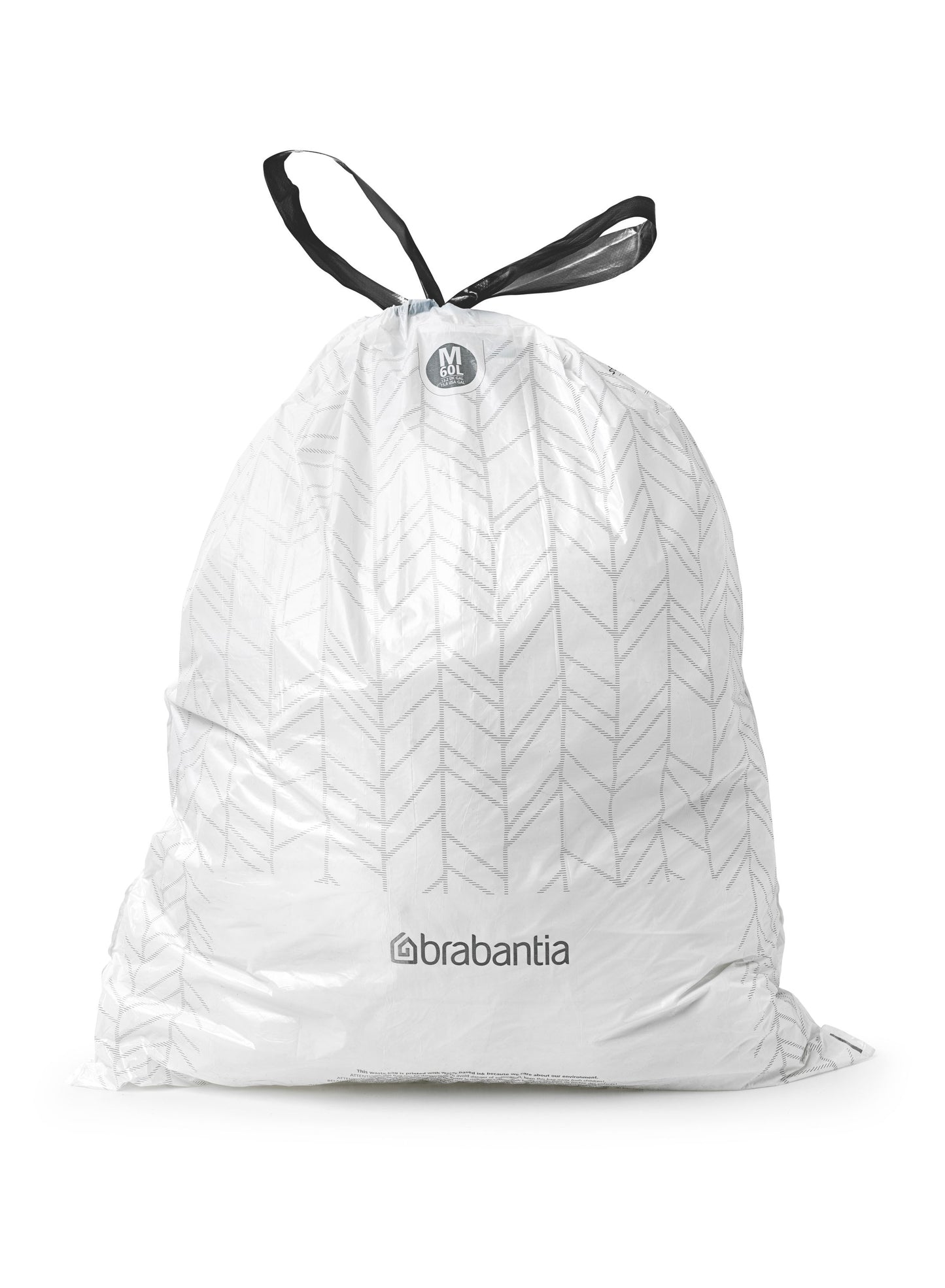 PerfectFit Bin Bags For Bo, Code M (60 litre), Dispenser Pack with 40 Bags