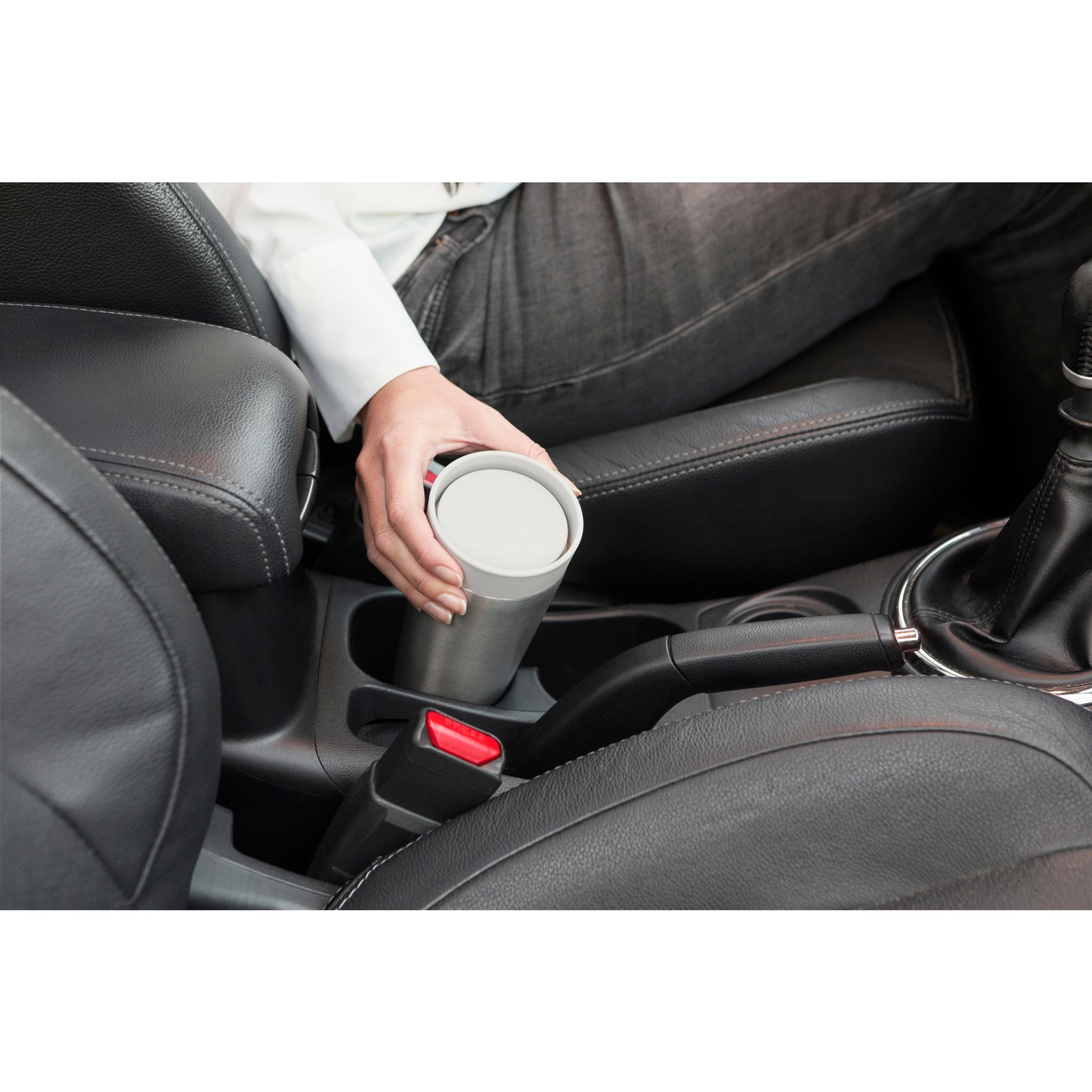 Make & Take Insulated Cup, 360ml - Light Grey