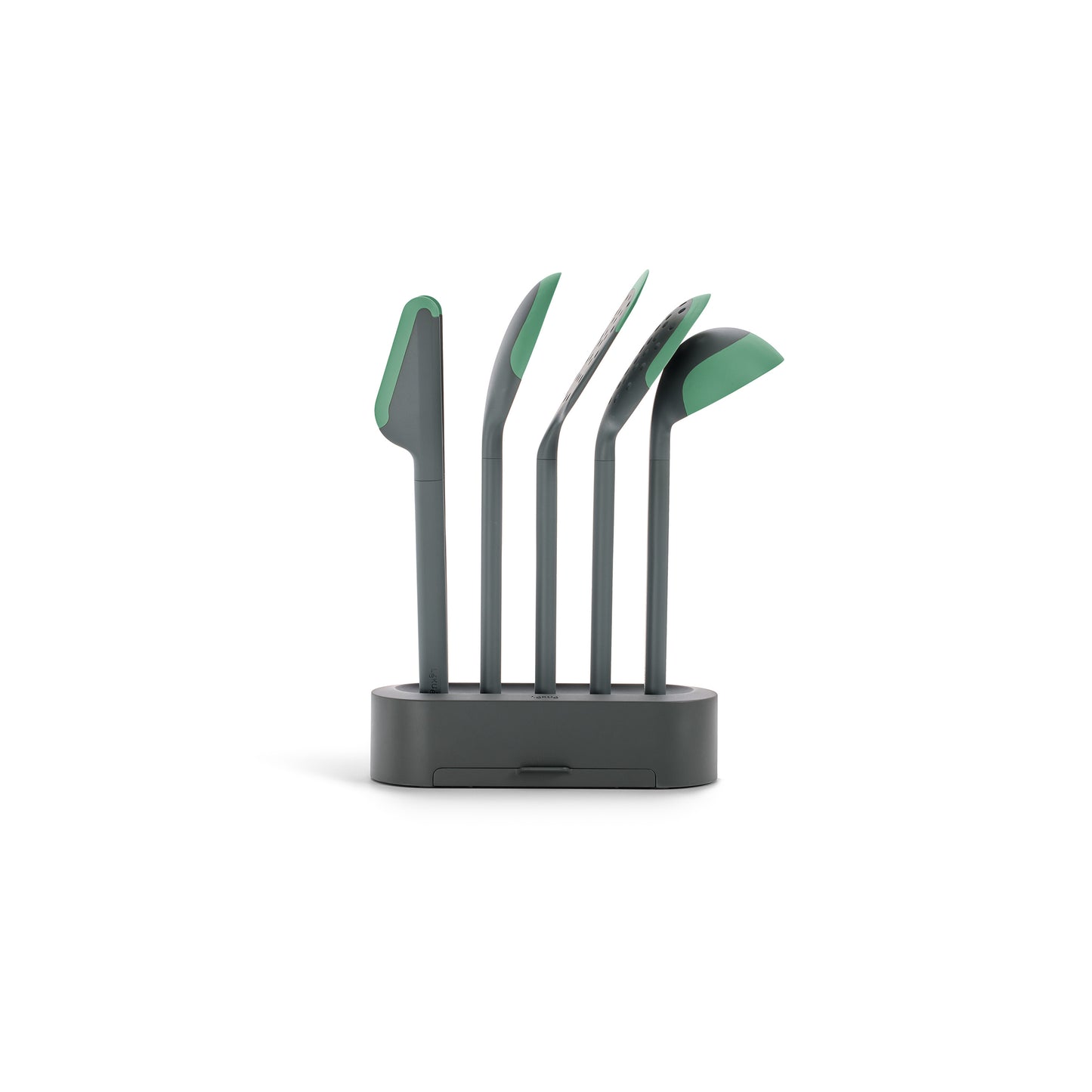 Non-Scratch Kitchen Utensils Set of 5 - Green
