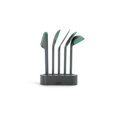 Non-Scratch Kitchen Utensils Set of 5 - Green