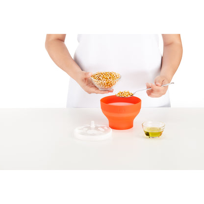 Mini Microwave Pop Corn - Red