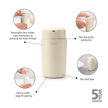 ReNew Soap Dispenser - Soft Beige