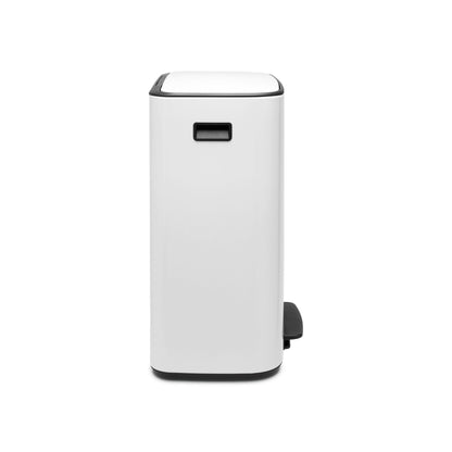 Bo Pedal Bin 60 litre - White