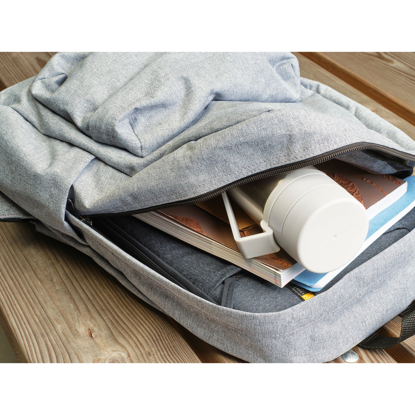 Make & Take Insulated Flask, 500ml - Light Grey