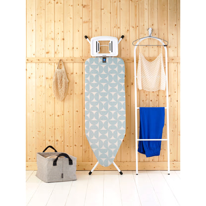 Ironing Board C, 124x45 cm, Solid Steam Iron Rest - Fresh Breeze