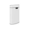Touch Bin New 40 litre - White