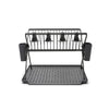 Foldable Dish Rack Large - Dark Grey