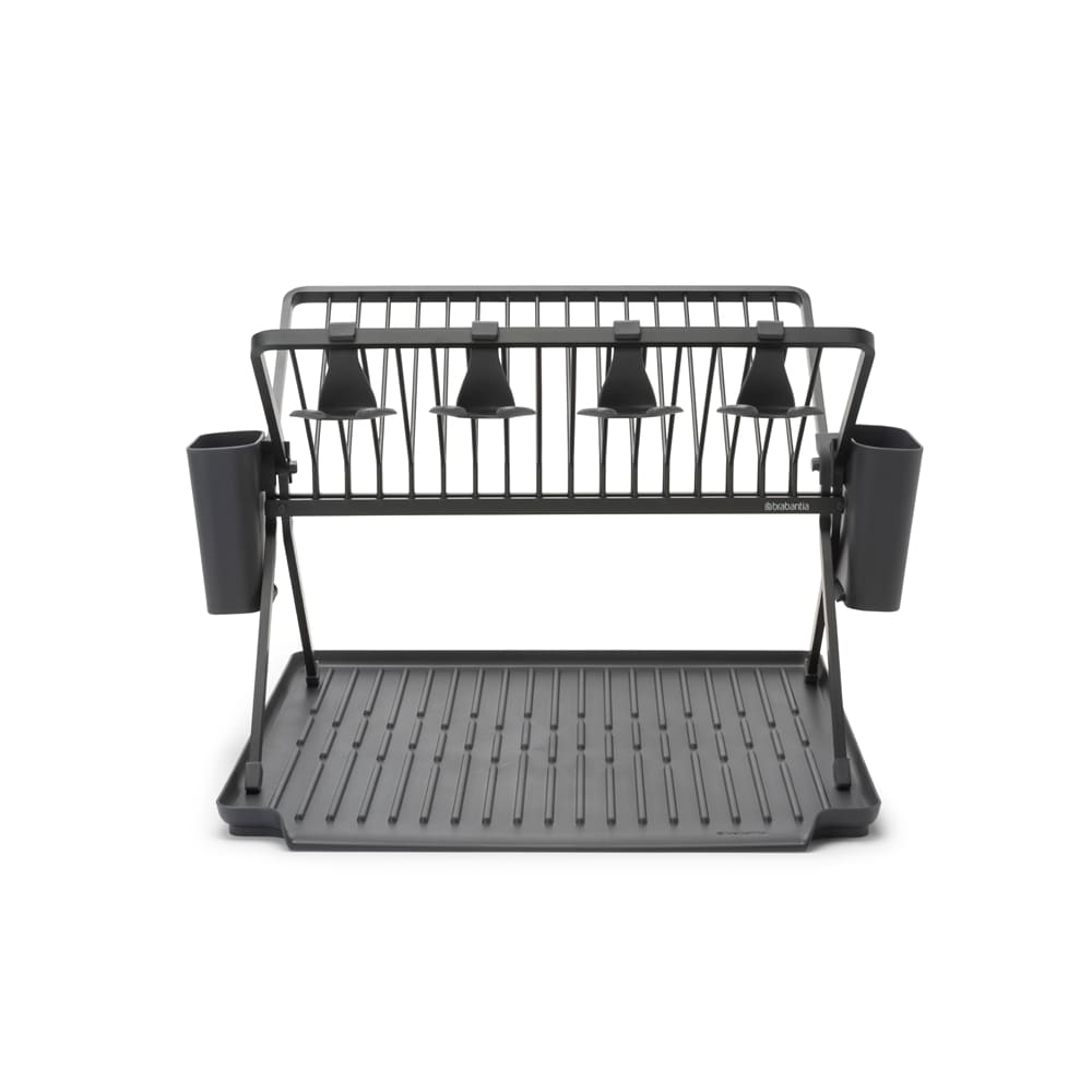 Foldable Dish Rack Large - Dark Grey