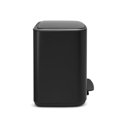 Bo Pedal Bin 11 + 23 litre - Matt Black
