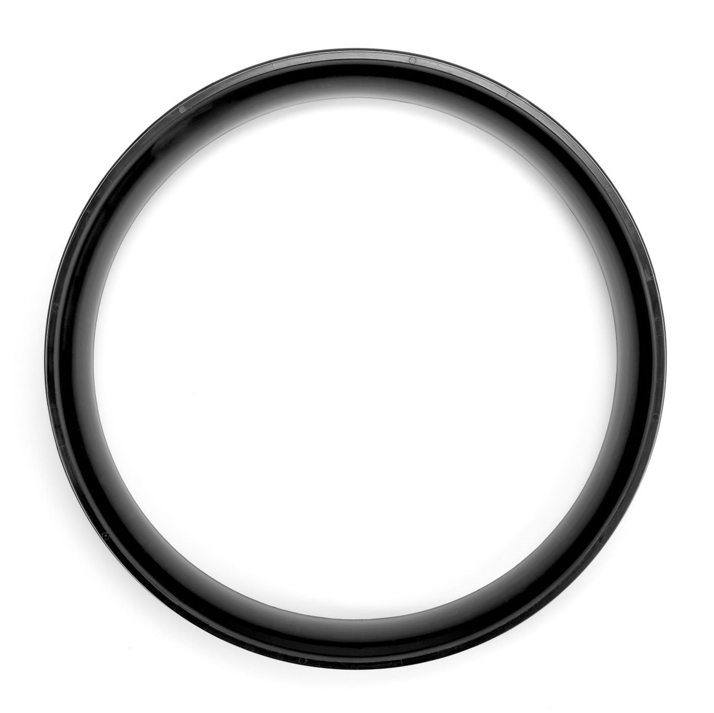 Plastic Top Ring for Body Bin 50 litre, diameter 40cm - Black