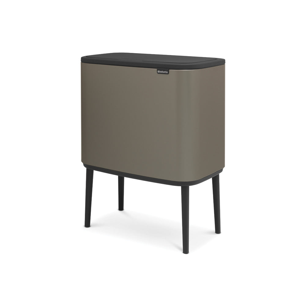 Bo Touch Bin 11 + 23 litre - Platinum