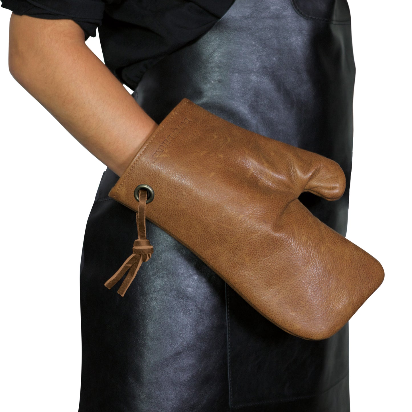 Oven Glove Vintage Leather VintageCognac