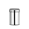 Touch Bin 3 Litre - Brilliant Steel