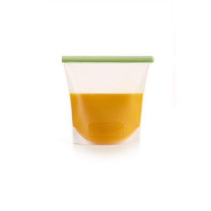 Reusable Silicone Bag, 1,5 L - Green
