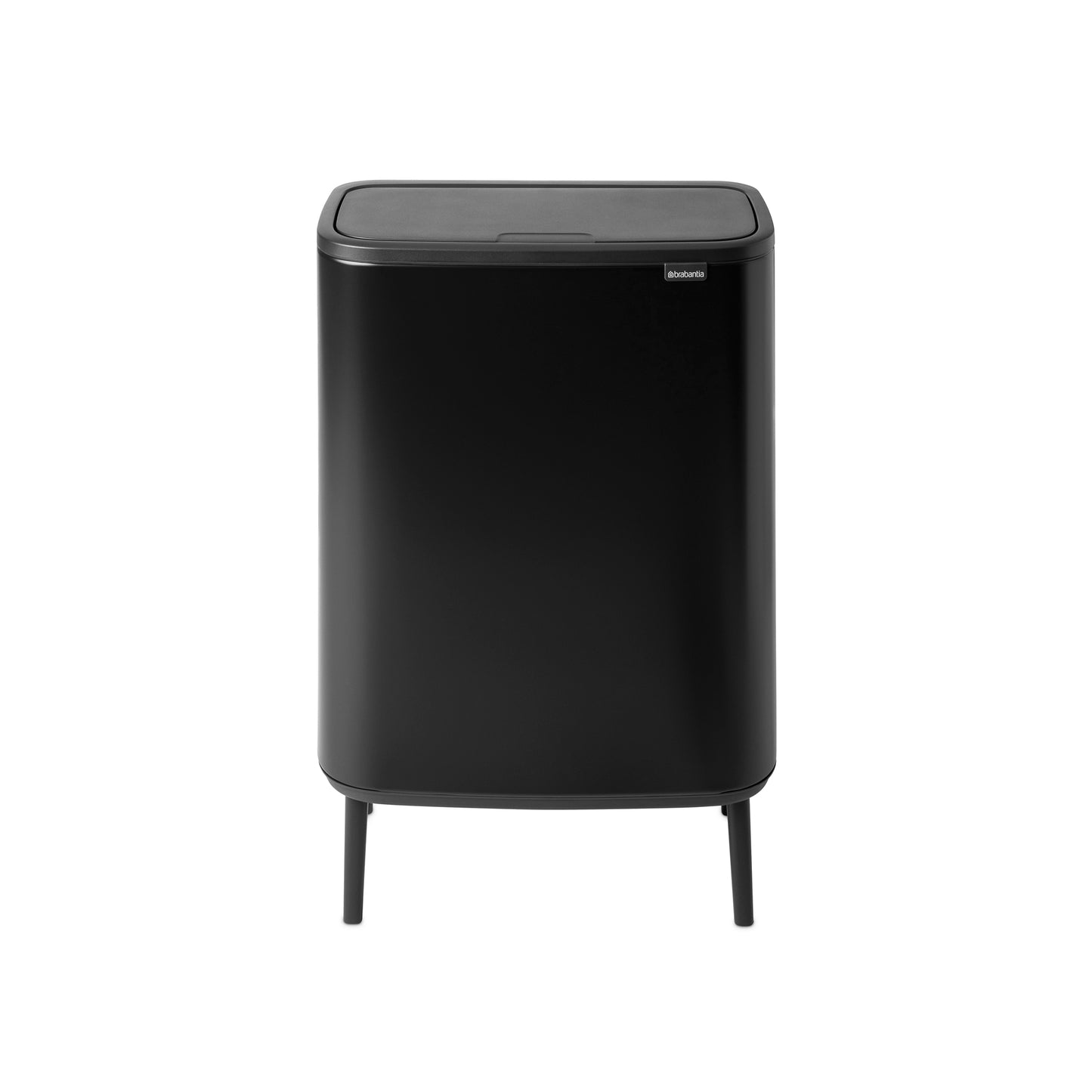 Bo Touch Bin Hi 60 litre - Matt Black