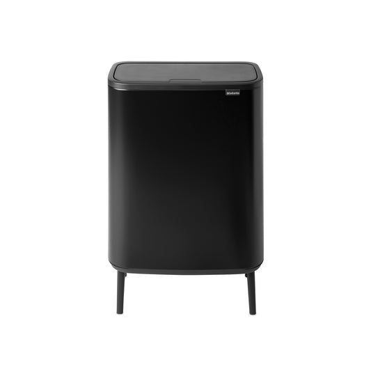 Bo Touch Bin Hi 60 litre - Matt Black