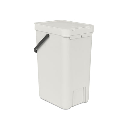 Sort & Go Waste Bin 16 litre - Light Grey
