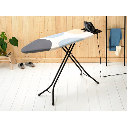 Ironing Board 124x45cm (C) Solid Steam Iron Rest -SpringBubble