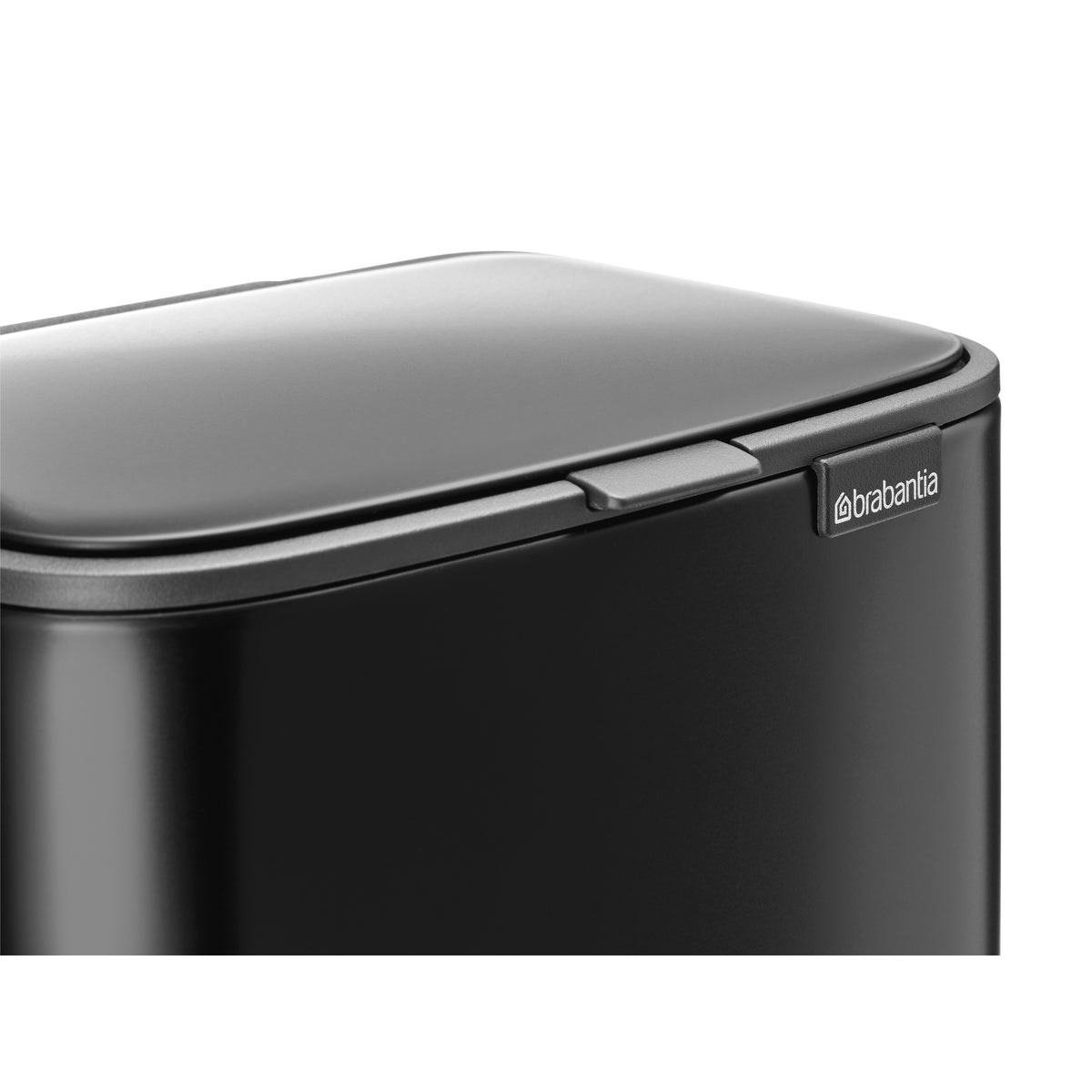 Bo Pedal Bin 4 litre - Matt Black