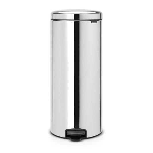 Pedal Bin NewIcon 30 Litre - Brilliant Steel