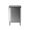 Bo Touch Bin Hi 2 x 30 litre - Matt Steel Fingerprint Proof