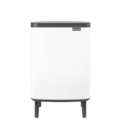 Bo Waste Bin Hi 12 litre - White