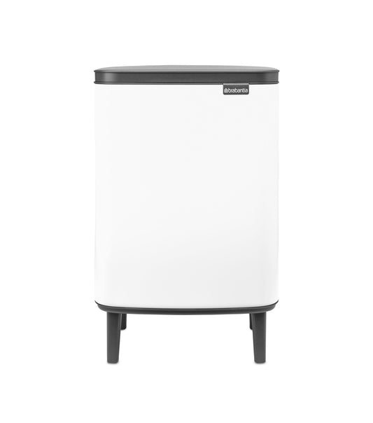 Bo Waste Bin Hi 12 litre - White