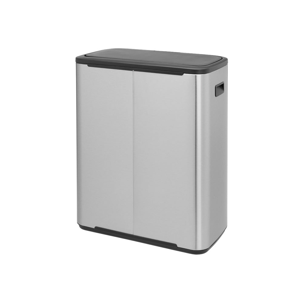 Bo Touch Bin 60 litre - Matt Steel Fingerprint Proof