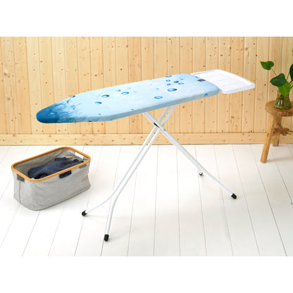 Ironing Board C, 124x45 cm, Solid Steam Unit Holder - Ice Water