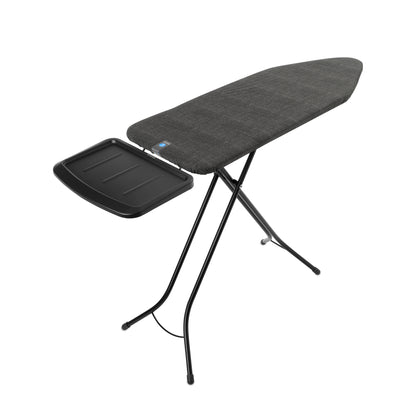 Ironing Board C 124x45 cm Solid Steam Unit Holder - Denim Black