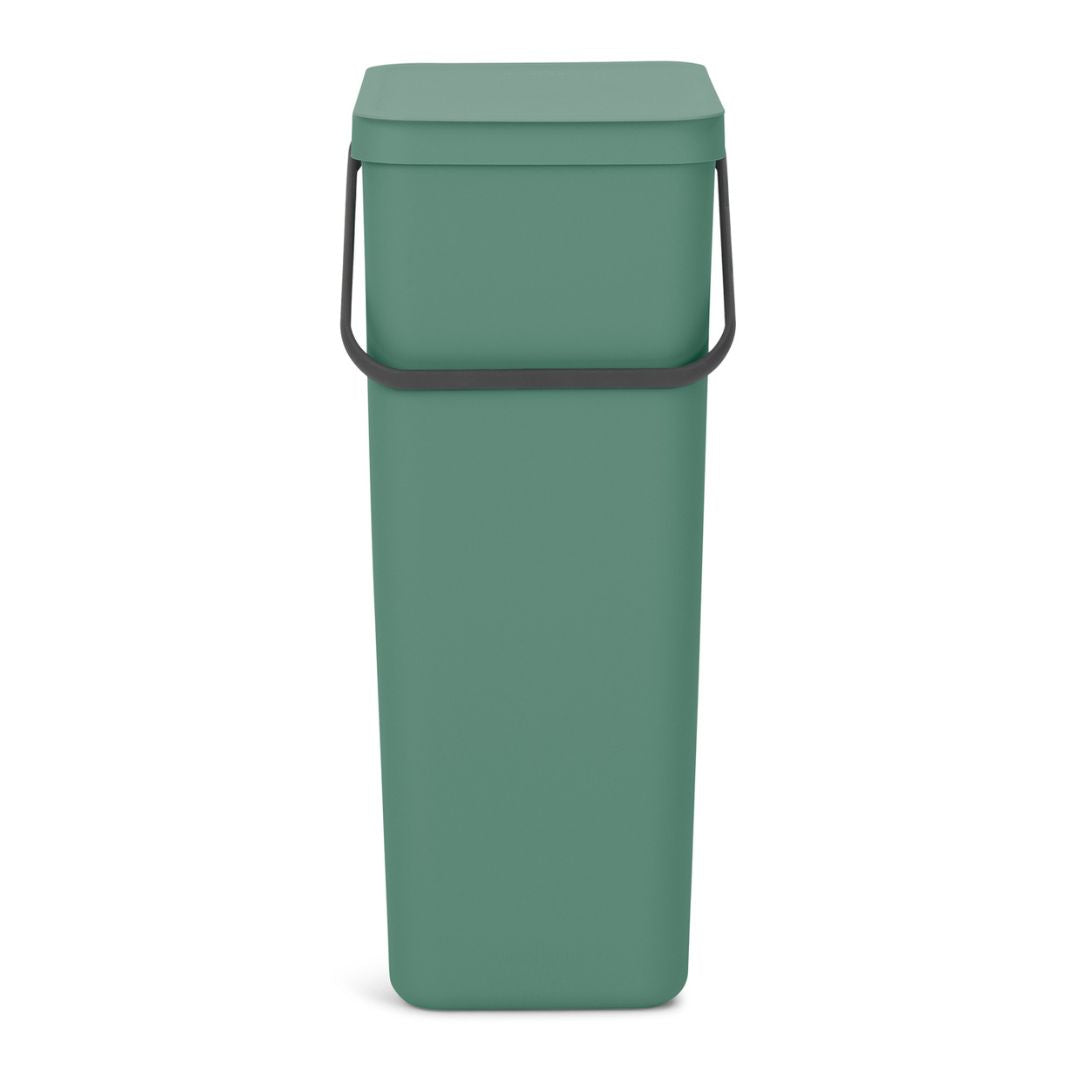 Sort & Go Waste Bin 40 litre - Fir Green